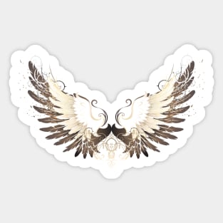 Light Wings ( White Wings ) Sticker